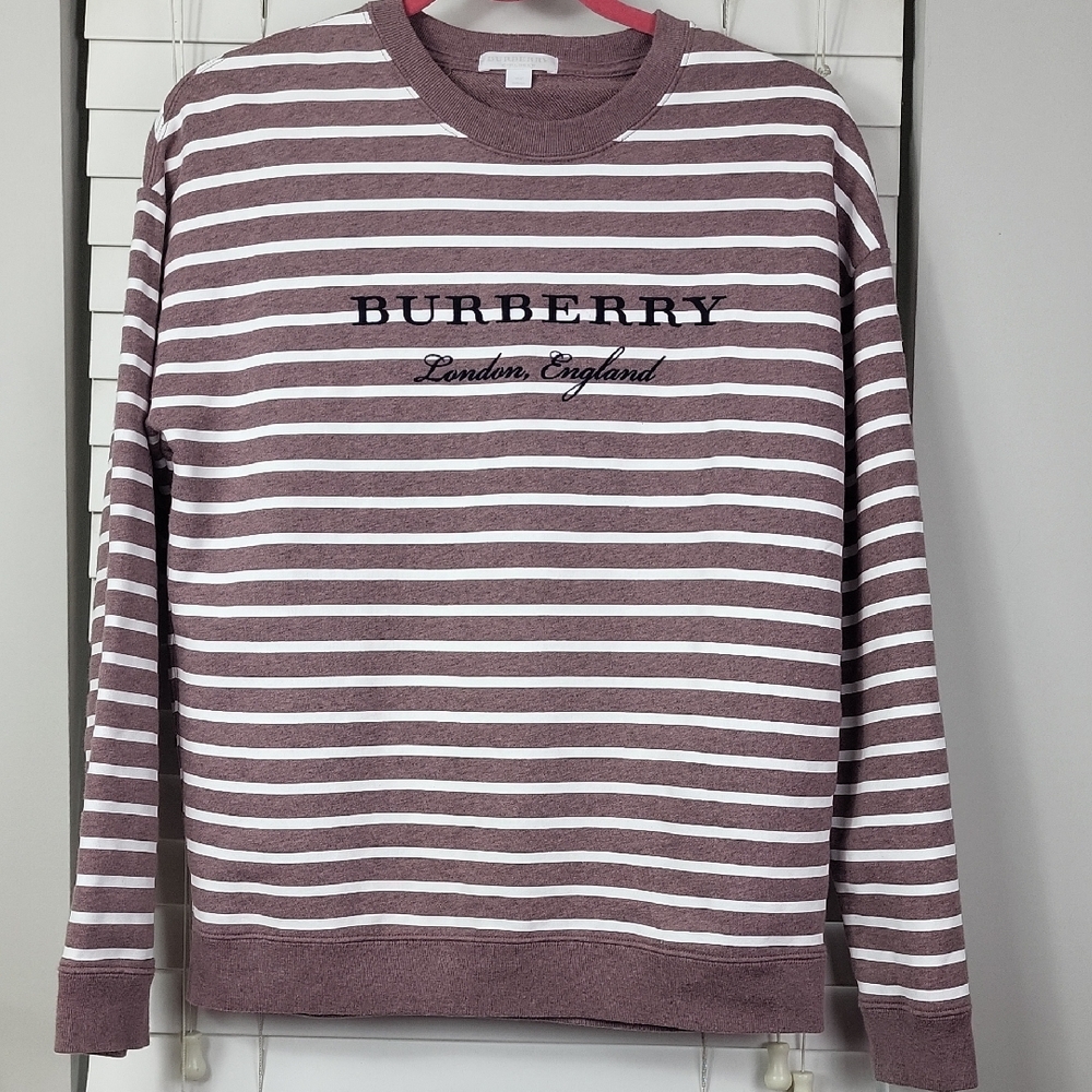 Kids’ Burberry Striped Sweatshirt
